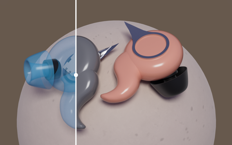 Audionaut Earbuds Brand Identity / 3D Animation